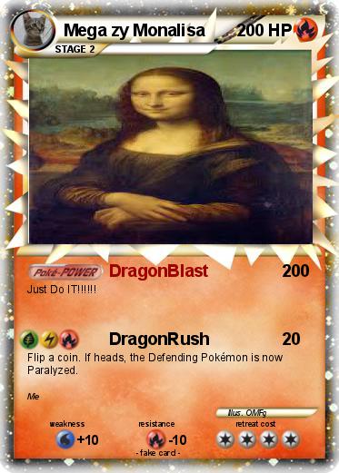 Pokemon Mega zy Monalisa