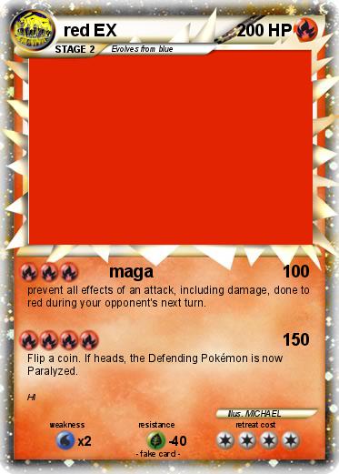 Pokemon red EX