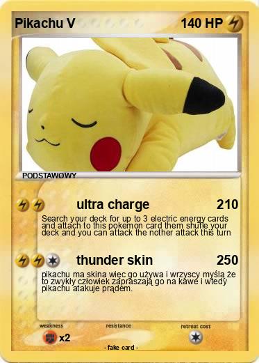 Pokemon Pikachu V