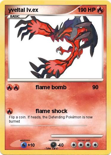 Pokemon yveltal lv.ex