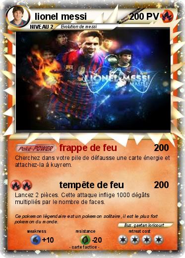 Pokemon lionel messi