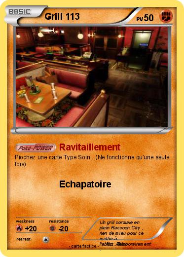 Pokemon Grill 113