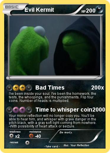 Pokemon Evil Kermit