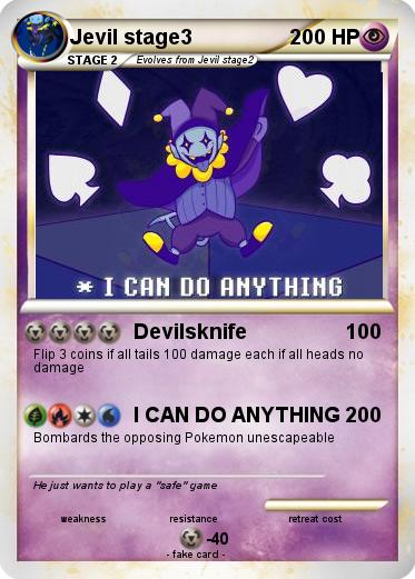 Pokemon Jevil stage3