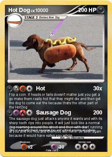 Pokemon Hot Dog