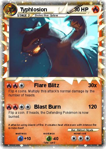 Pokemon Typhlosion
