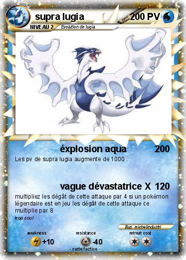 Pokemon supra lugia
