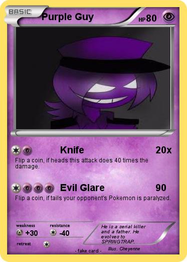 Pokemon Purple Guy