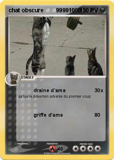 Pokemon chat obscure        99991000