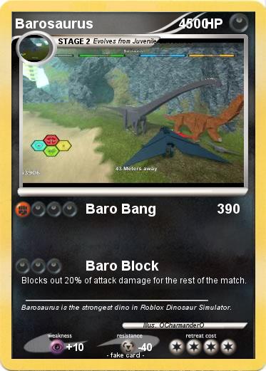 Pokemon Barosaurus                        4    0