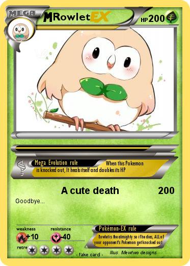 Pokemon Rowlet
