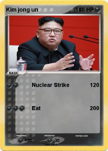 Pokemon Kim jong un