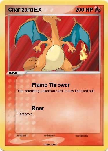 Pokemon Charizard EX