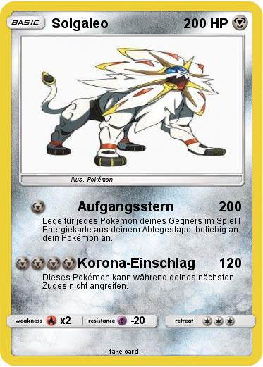 Pokemon Solgaleo
