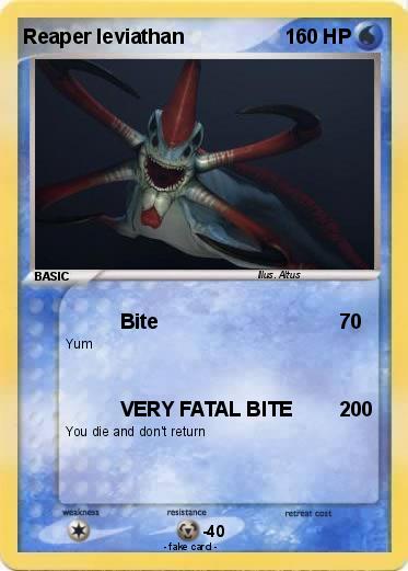 Pokemon Reaper leviathan