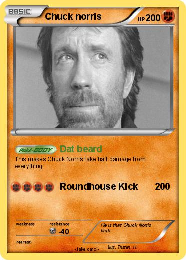 Pokemon Chuck norris