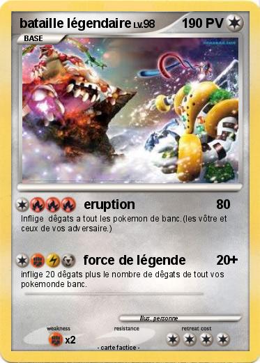 Pokemon bataille légendaire