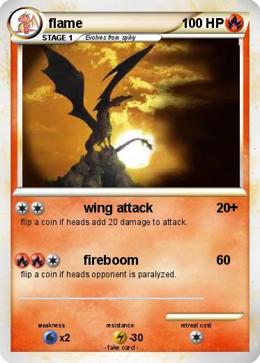 Pokemon flame