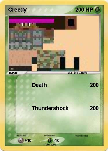 Pokemon Greedy