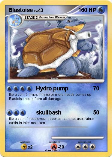 Pokemon Blastoise