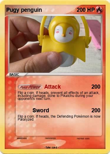 Pokemon Pugy penguin