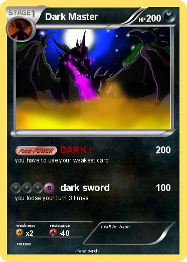 Pokemon Dark Master