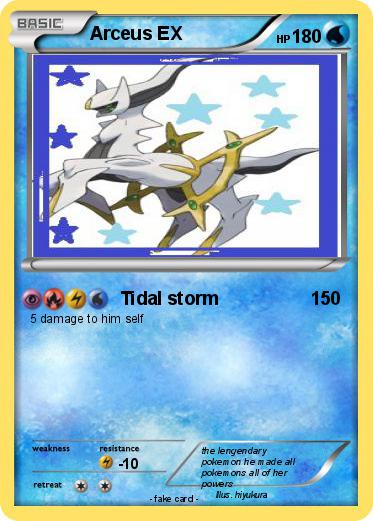 Pokemon Arceus EX