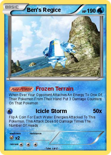Pokemon Ben's Regice