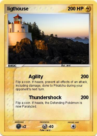 Pokemon ligthouse