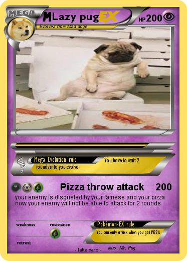 Pokemon Lazy pug