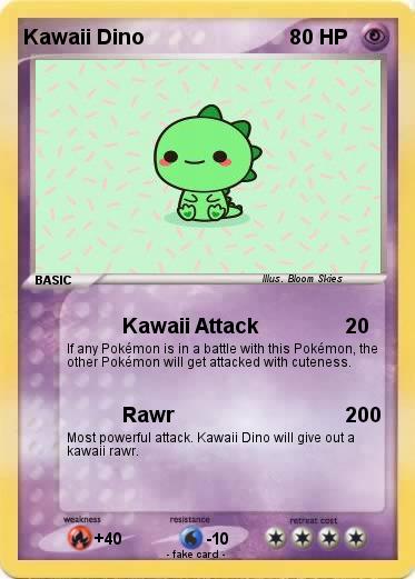 Pokemon Kawaii Dino