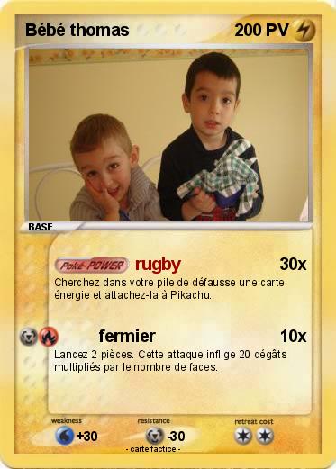 Pokemon Bébé thomas