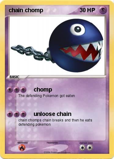Pokemon chain chomp