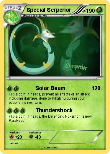 Pokemon Special Serperior