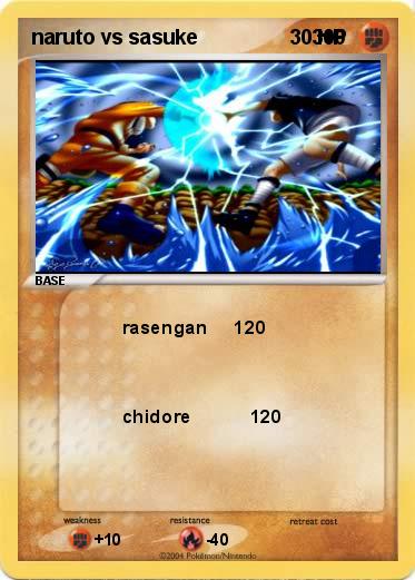 Pokemon naruto vs sasuke                    300