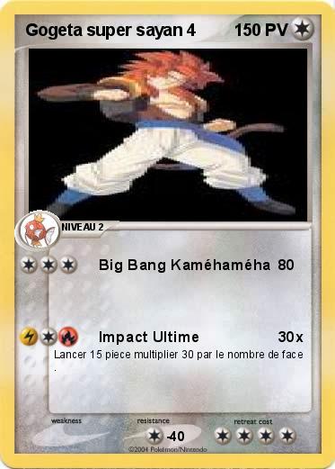 Pokemon Gogeta super sayan 4