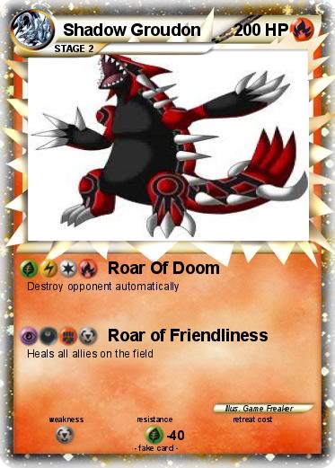 Pokemon Shadow Groudon