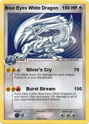 Pokemon Blue Eyes White Dragon
