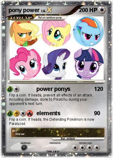 Pokemon pony power