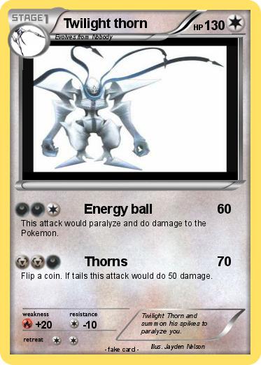 Pokemon Twilight thorn
