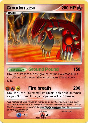 Pokemon Groudon