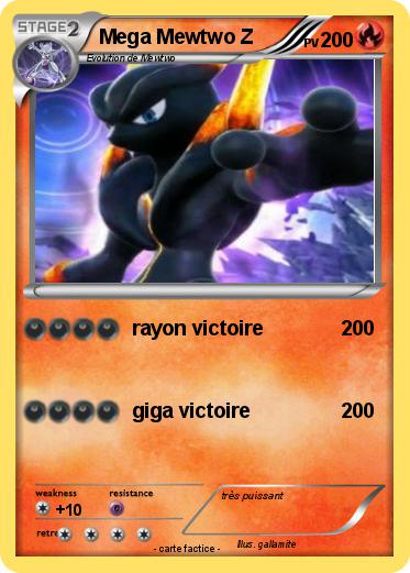 Pokemon Mega Mewtwo Z
