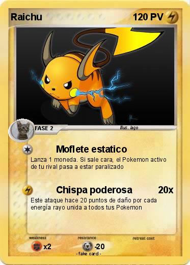Pokemon Raichu