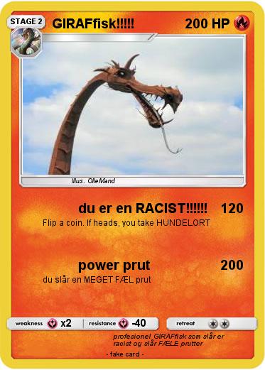 Pokemon GIRAFfisk!!!!!