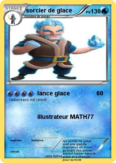 Pokemon sorcier de glace