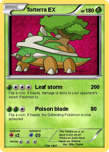Pokemon Torterra EX
