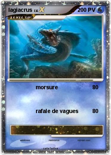 Pokemon lagiacrus