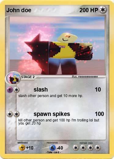 Pokemon John doe