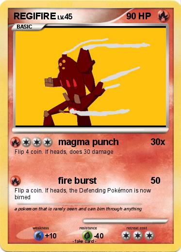 Pokemon REGIFIRE