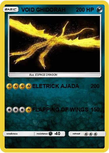 Pokemon VOID GHIDORAH